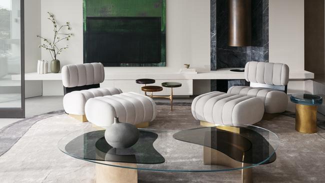 Bob Hawke’s former mansion. Picture: Felix Forest and styled by Joseph Gardner