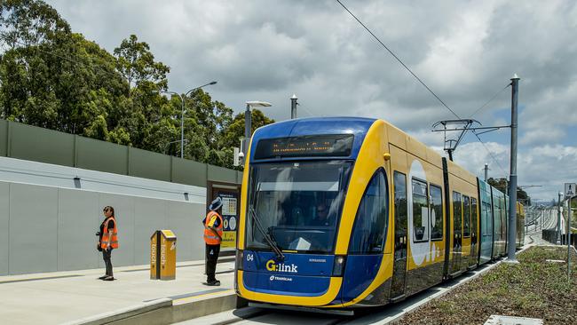 Local businesses are split on where the next stage of the Light Rail should go. Picture: Jerad Williams