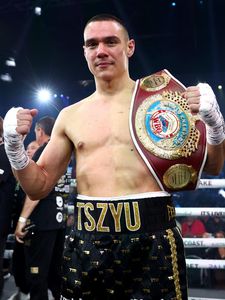 Tim Tszyu is coming for Charlo. (Photo by Chris Hyde/Getty Images)