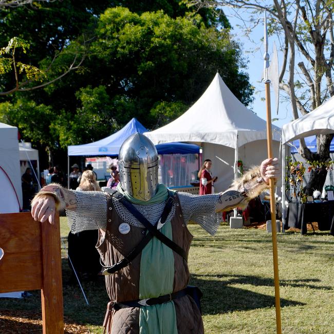 Townsville Medieval and Fantasy Festival 2024 at Cluden. Rick Budd. Picture: Evan Morgan