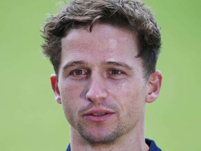 MELBOURNE, AUSTRALIA -  DECEMBER 20 2023  Jack Billings of The Melbourne Demons trains at Stribling reserve in Lorne. Picture: Brendan Beckett