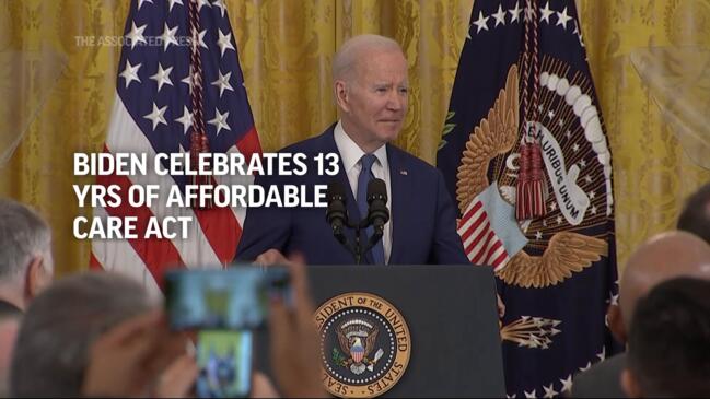 Biden Celebrates 13 Years Of The Affordable Care Act | News.com.au ...