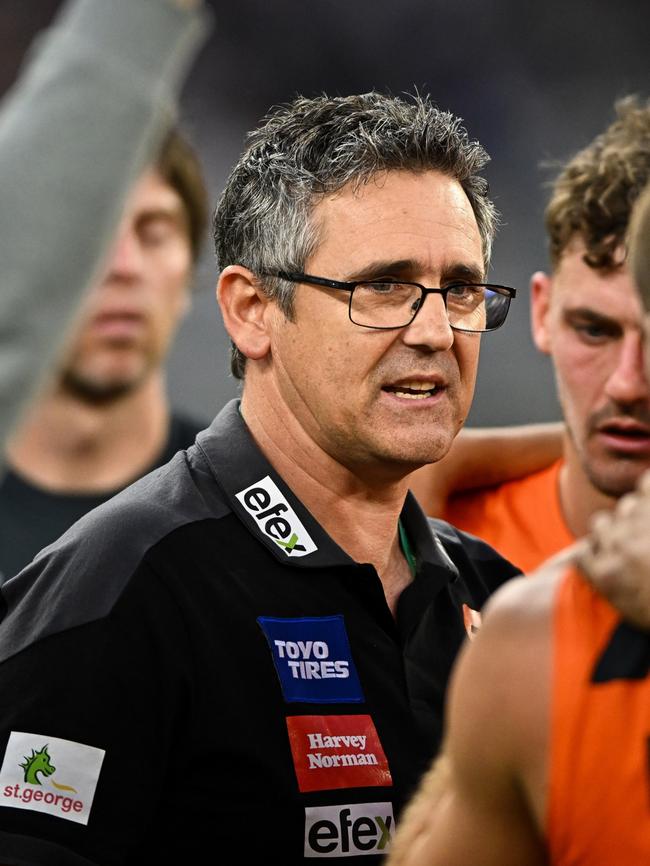 Leon Cameron, Senior Coach of the Giants. Photo by Daniel Carson/AFL Photos via Getty Images.