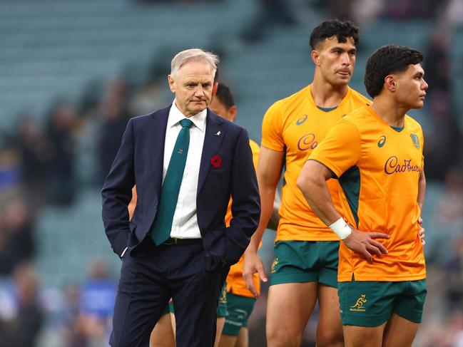 Joe Schmidt is contracted until the end of the British &amp; Irish Lions series, and will decide if he continues in the role next month. Picture: Getty Images