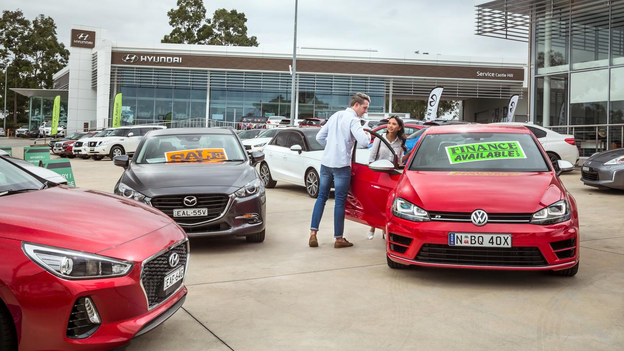 Used car prices could drop as a result of increased supply and reduced demand. Picture: Thomas Wielecki.