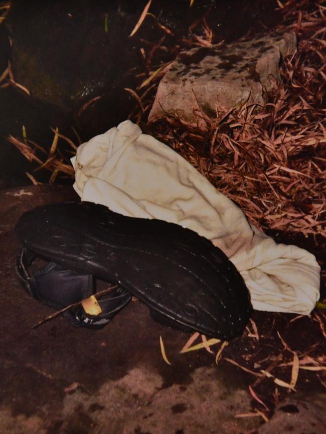 Dansie’s shoes and clothes were found on the western side of the pond. Source: Supreme Court.