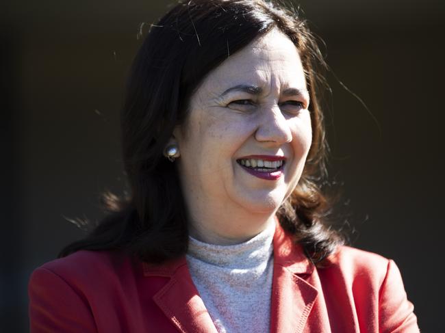 Queensland Premier Annastacia Palaszczuk. Picture: Attila Csaszar.