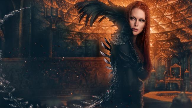 Julianne Moore as sorceress Mother Malkin, a hisser of the highest quality, in <i>Seventh Son</i>.