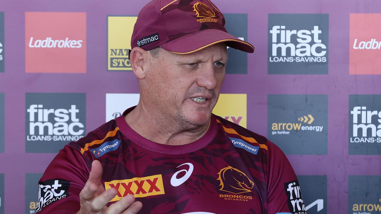 Broncos coach Kevin Walters forced to ease up at training