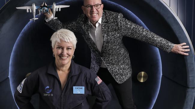 Icon Group founders Cathie Reid and Stuart Giles. Picture: Mark Cranitch