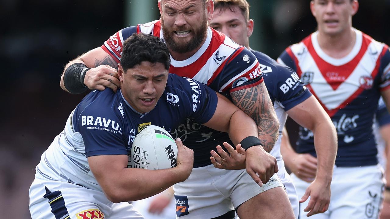 Jason Taumalolo was the only member from Paul Green’s premiership-winning Cowboys team to play on Saturday. Picture: Cameron Spencer/Getty Images