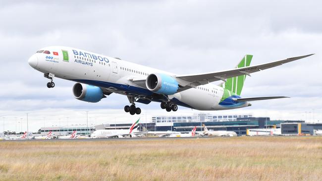 Bamboo Airways has made a quick departure, with no return ticket. Picture: Supplied