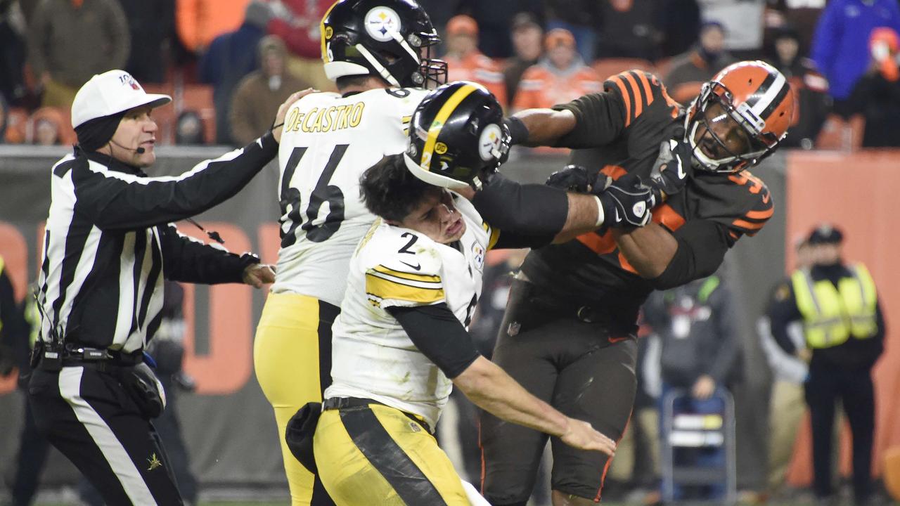 Browns-Steelers brawl - Fines, bans, what's next and one wild