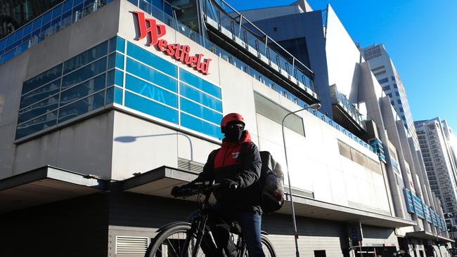 Scentre’s Westfield mall at Bondi Junction in Sydney. Picture: Gaye Gerard