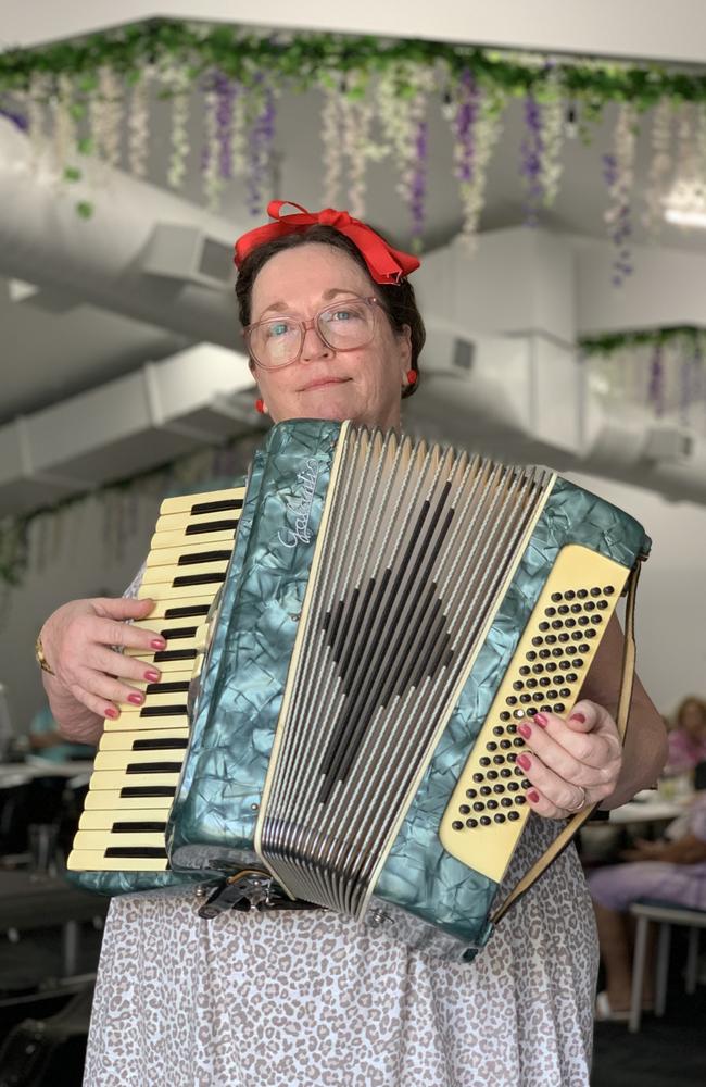 Noeleen Garland performed at the Sarina Country Music Family Afternoon. Picture: Duncan Evans