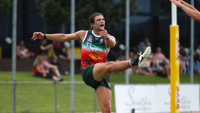 Tyler Roos playing for South Cairns last year. Photo: Gyan-Reece Rocha