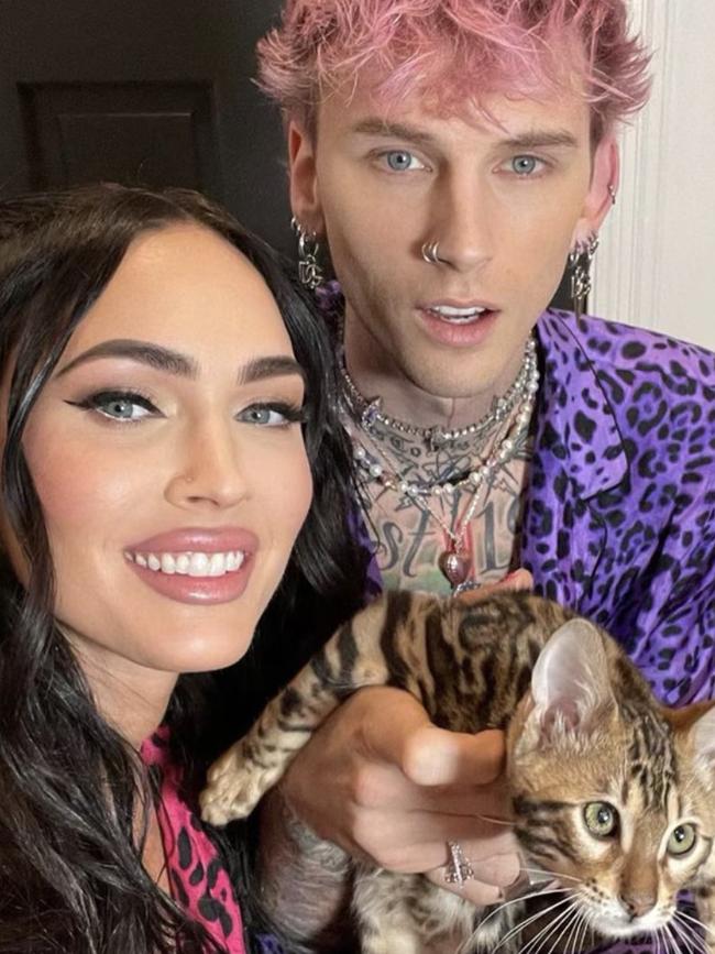 Megan Fox and Machine Gun Kelly. Picture: Instagram