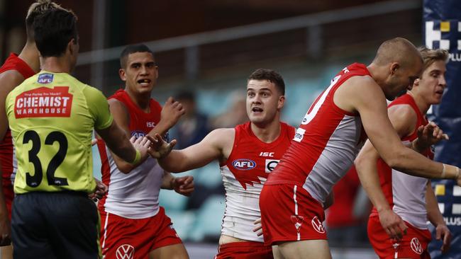 Tom Papley was described as selfish for not passing to a teammate in the third quarter. Picture: Getty Images