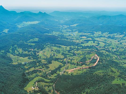 The heritage listed Mebbin National Park in northern NSW.