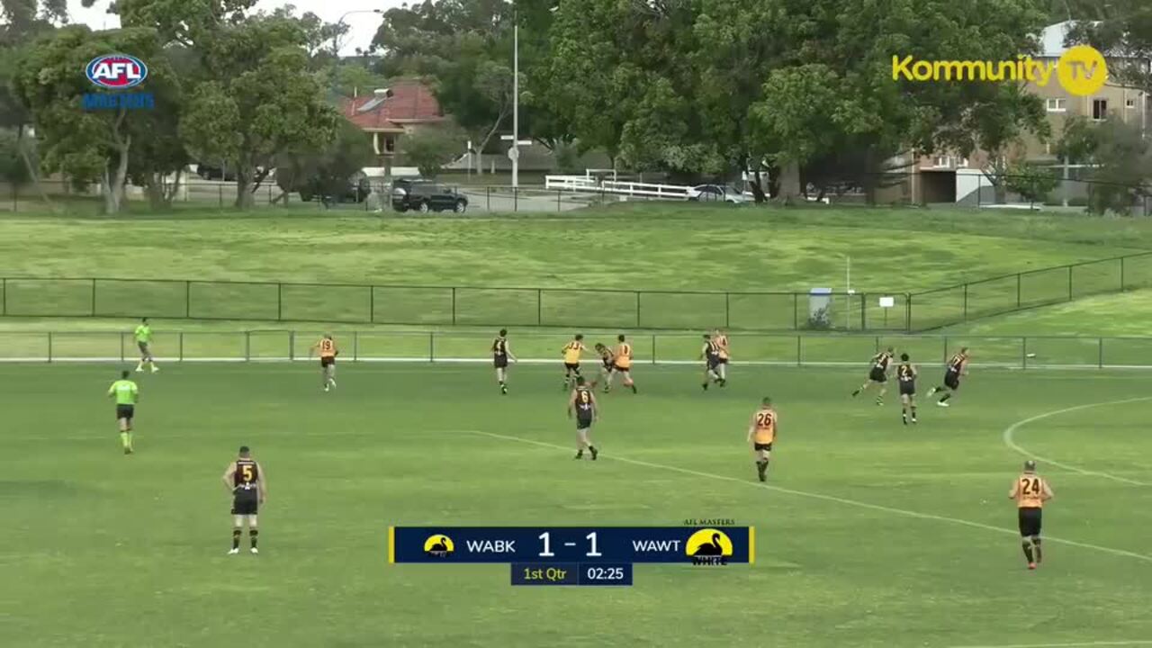 Replay: WA Black v WA White (Men 35s) - AFL Masters National Carnival Day 3