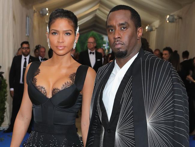 Diddy’s date for the 2017 Met Gala was his then-girlfriend Cassie Ventura. Picture: Neilson Barnard/Getty Images