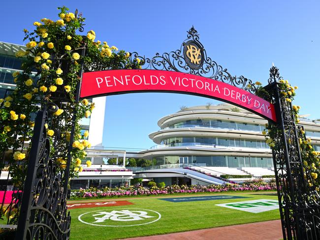 Flemington shines on Derby Day. Picture: Getty Images