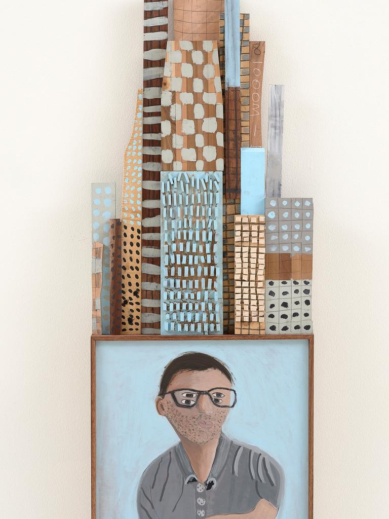 Thom Roberts’ 'In the future there might be new tall buildings built by Bert. Sitter: Farhad Haidari