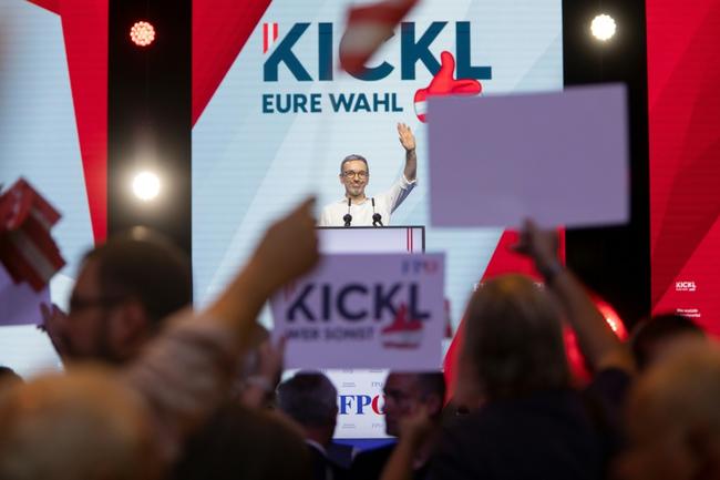 Kickl has shunned public debates and interviews, directly reaching out to his supporters via social networks