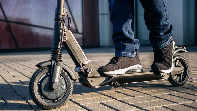 Electric scooter generic. Picture: iStock/bortnikau