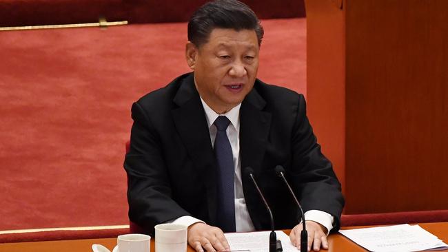 Chinese President Xi Jinping. Picture: AFP