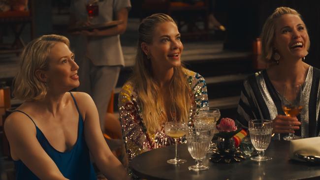 The star studded cast also consists of (from left to right) Carrie Coon, Michelle Monaghan and Leslie Bibb. Picture: Binge