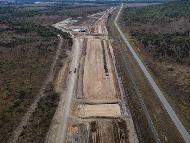 Bowen company Hillery Group has been awarded a contract to build a new $15m rail yard as part of the Carmichael mine and rail project. Picture: Contributed