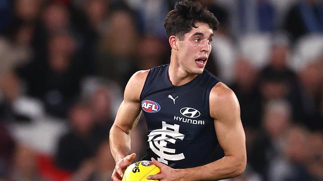 Carlton will be hoping Adam Cerra can rise to the occasion in 2023. Picture: Michael Klein