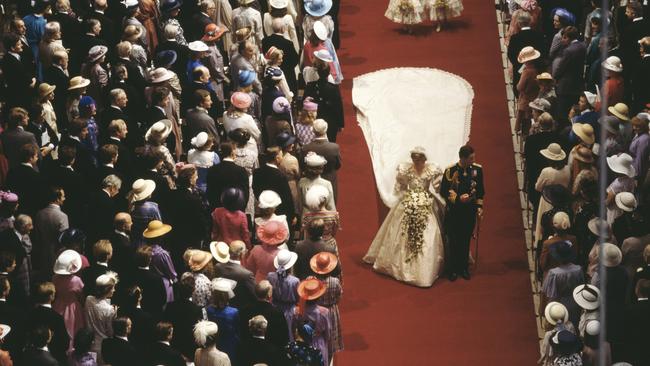 Mel B hopes to tie the knot in the same esteemed cathedral where then Prince Charles and Princess Di were wed. Picture: Fox Photos/Hulton Archive/Getty Images)