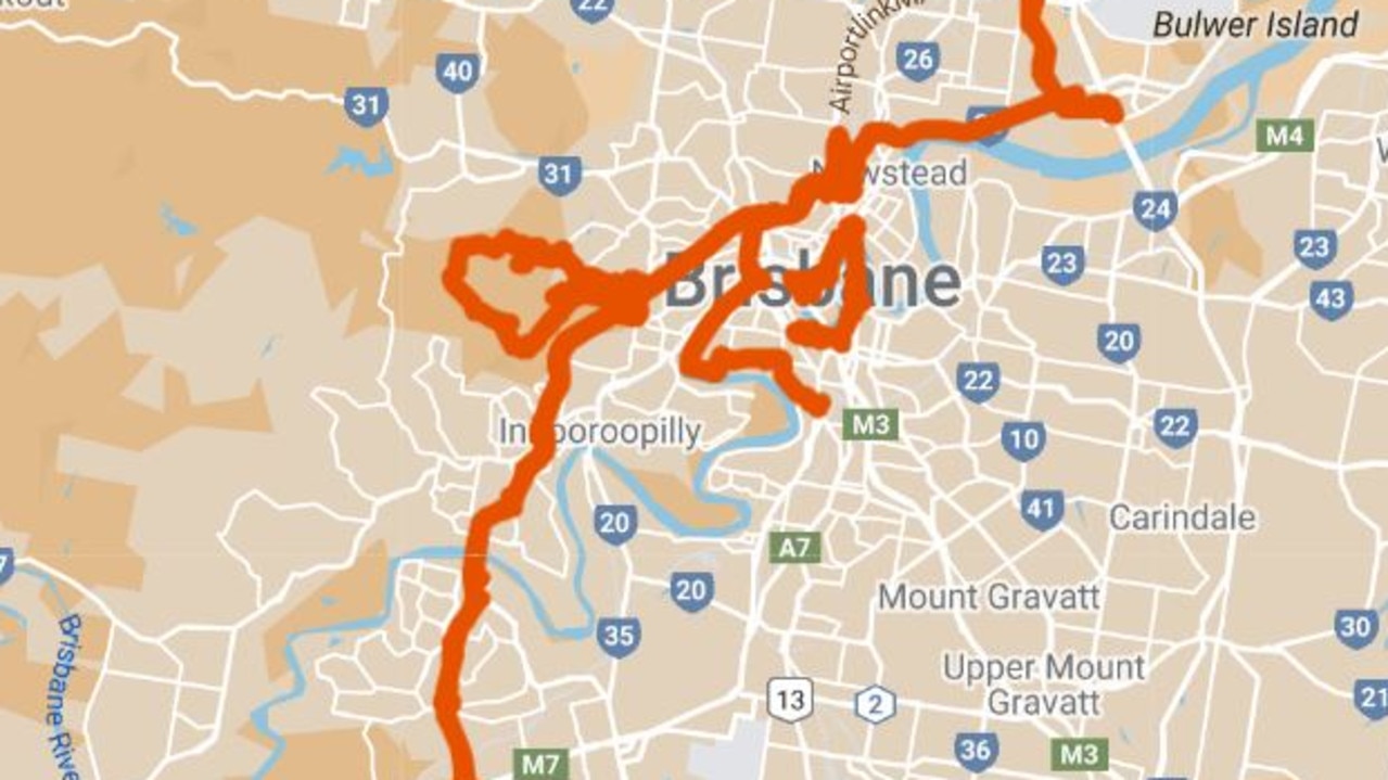 tour de brisbane 2023 route