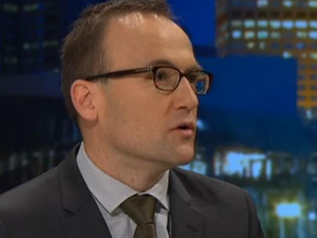 Adam Bandt ... Questioned Malcolm Turnbull’s principles.