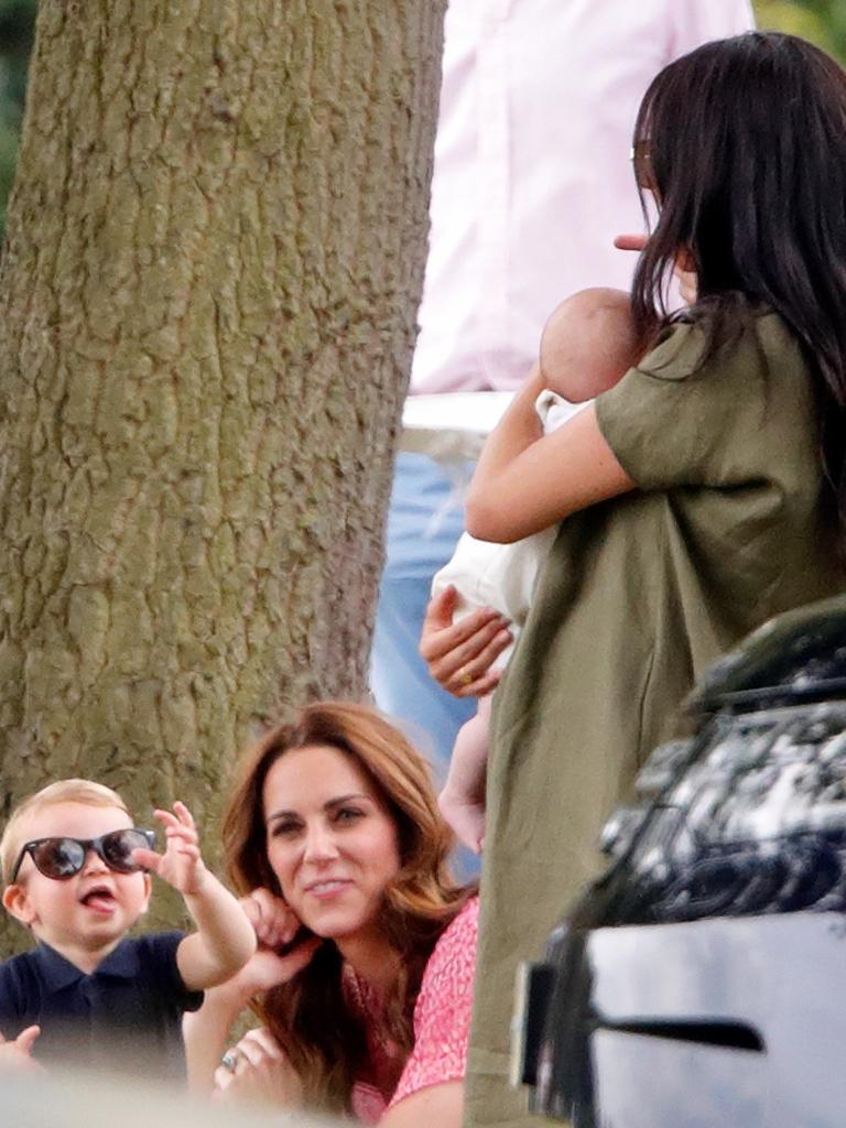 The two families spent the day together. Picture: Getty Images.