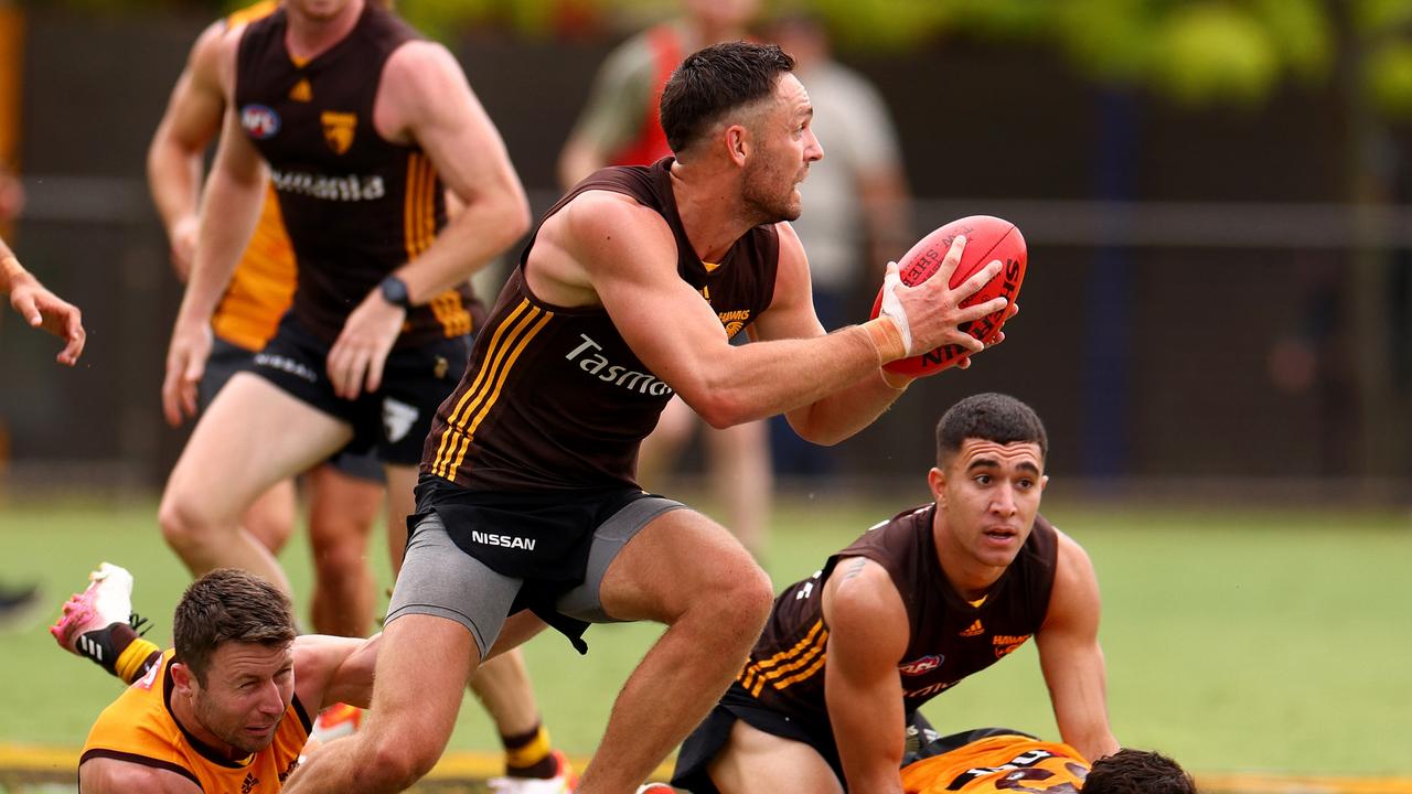 Jack Gunston impressed in Hawthorn’s intra-club. Picture: Getty Images