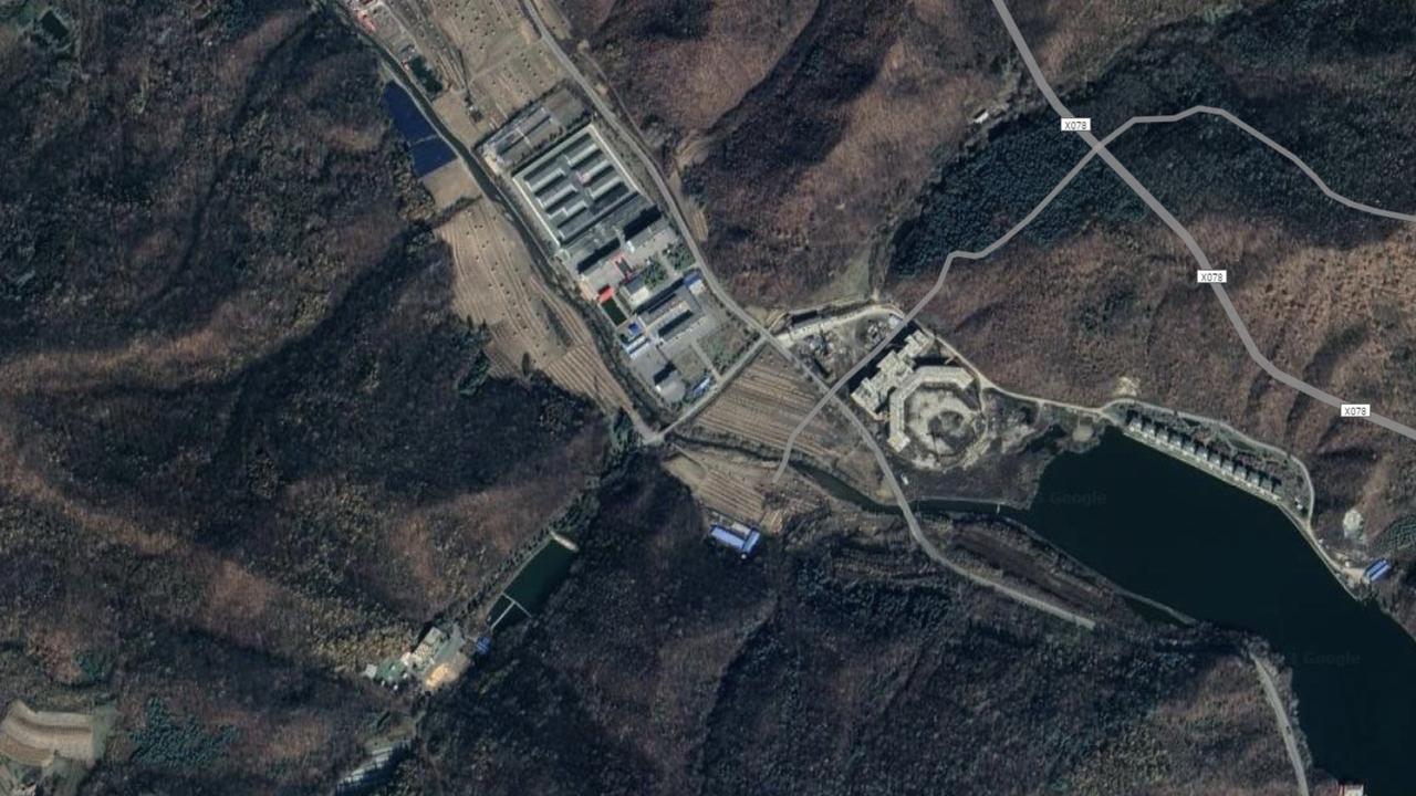 A Baishan detention centre where North Koreans are being held, according to TJWG.