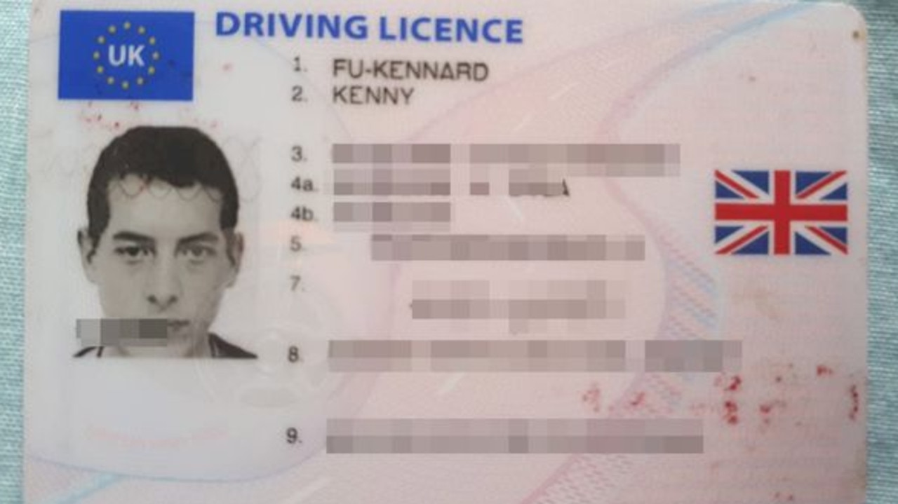 Kenny Kennard can get a driver's licence but not a passport.