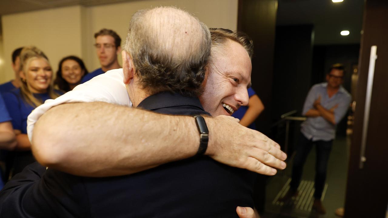 Lord Mayor Adrian Schrinner pictured at the official LNP post election function. (Image/Josh Woning)