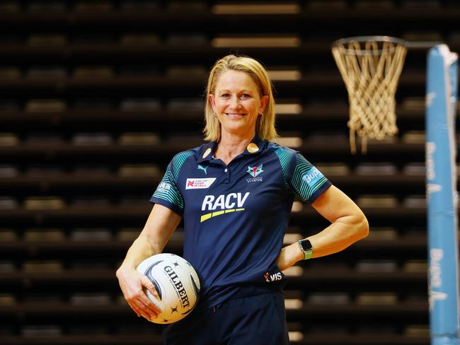 22/05/19 Melbourne Vixens coach Simone McKinnis. Aaron Francis/The Australian