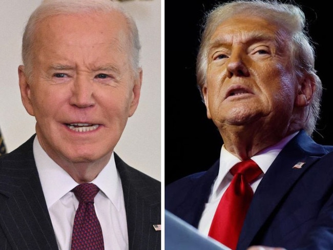 Trump has lashed Biden's pardon of his son Hunter. Picture: Supplied