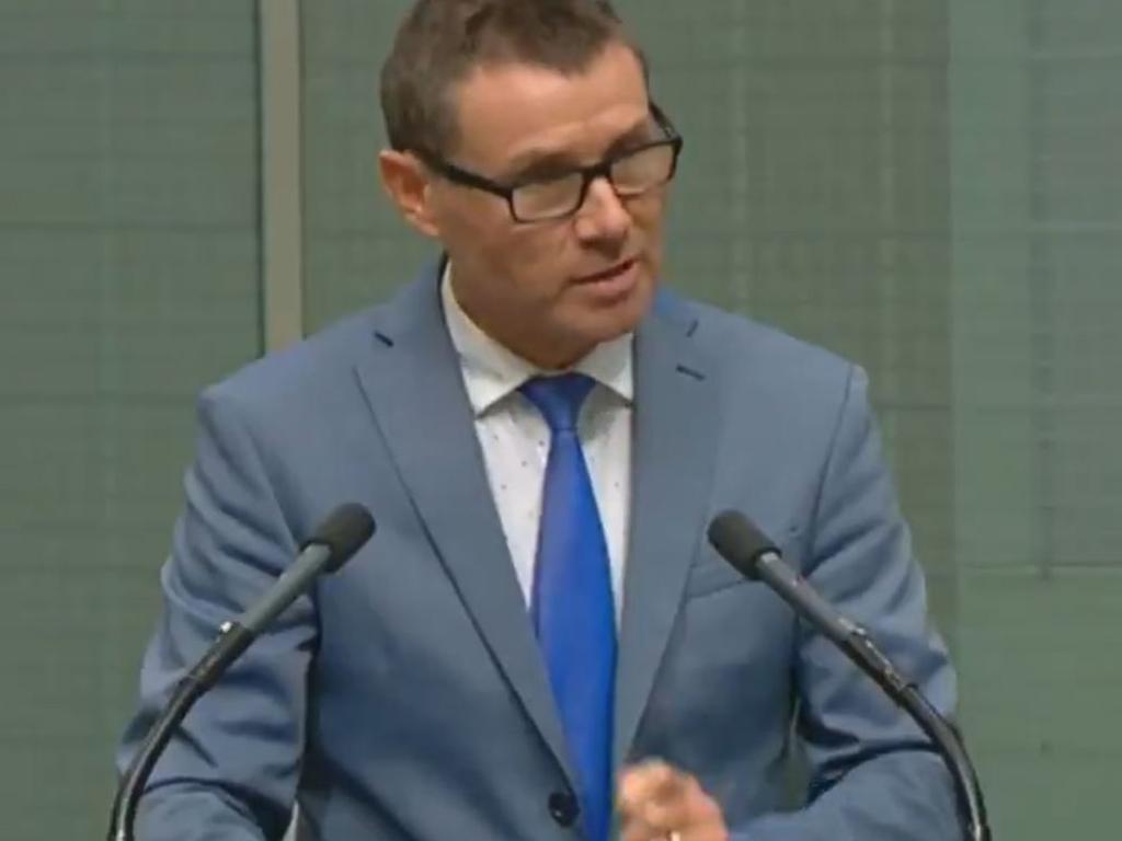 The Queensland MP Andrew Laming was forced to issued an unreserved apology in parliament.