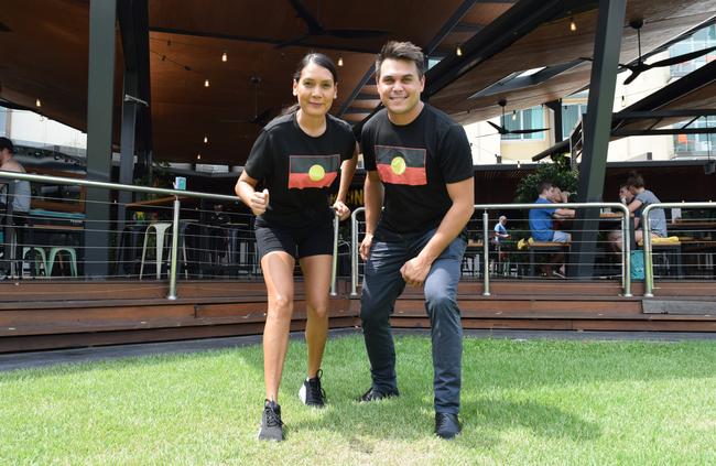 The Deadly Duo Jasmin Onus and Jerome Cubillo made it into the final of The Amazing Race, which will end in the Northern Territory tonight. Picture: RAPHAELLA SAROUKOS