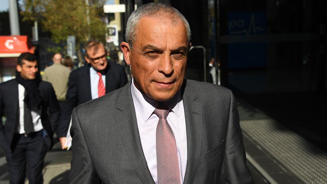 Former Victorian homicide detective Charlie Bezzina. Picture: James Ross