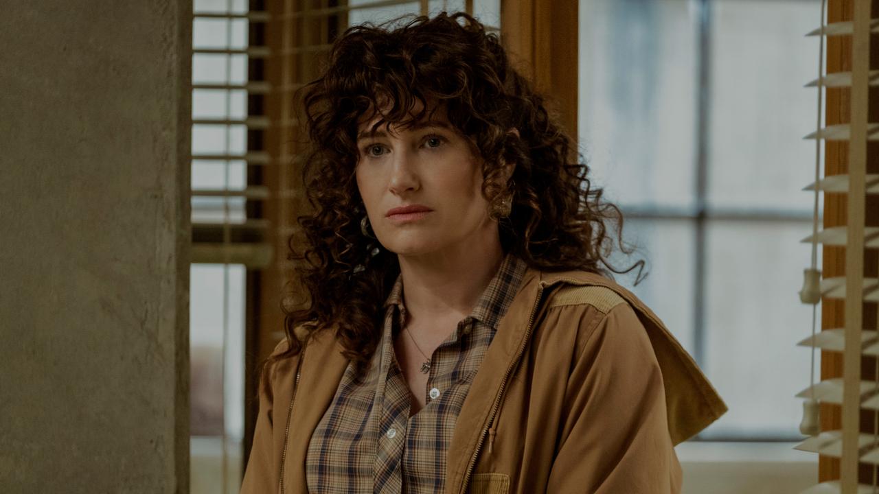 Kathryn Hahn as Marty’s sister Phyllis. Picture: Apple TV+