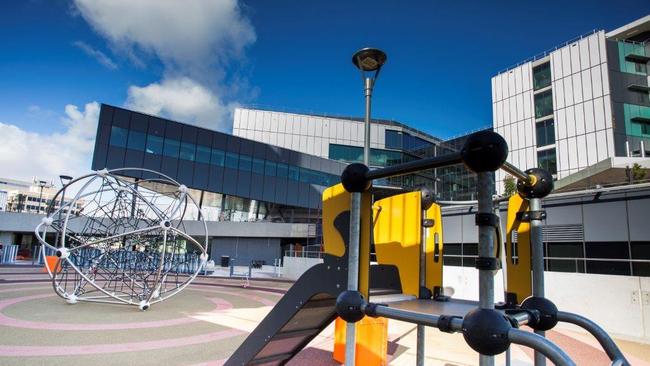 The children’s playground at the new Royal Adelaide Hospital.