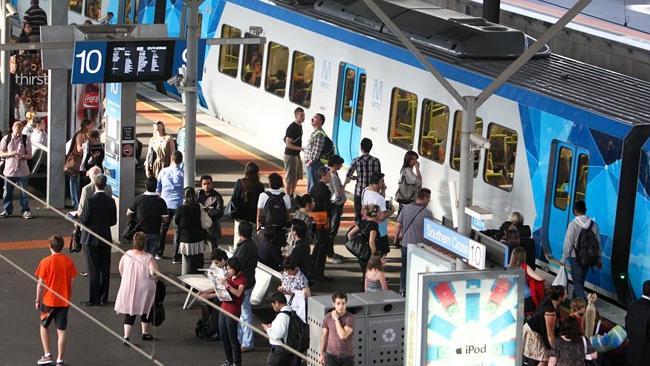 The rail link will run from the airport to Southern Cross station under the Coalition’s p