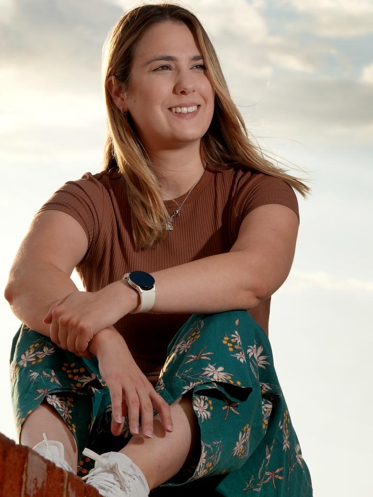 Alannah Bercys is among the up to 20 per cent of women who suffer from premenstrual dysphoric disorder. Picture: Dean Martin